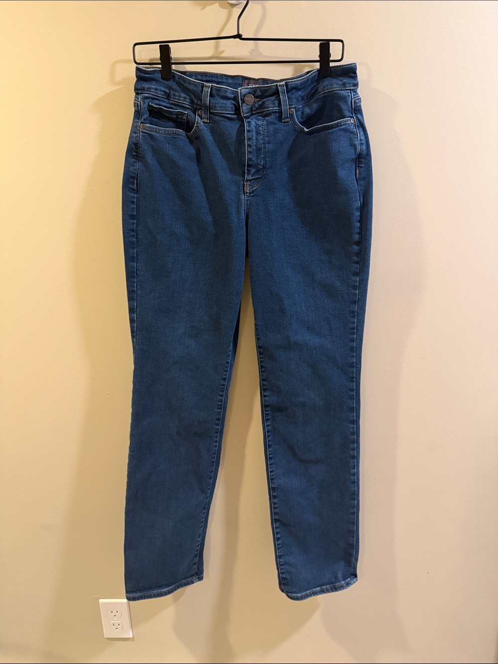 NYDJ Women's Straight Jeans - Blue